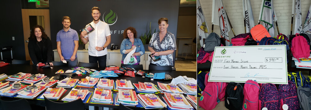 School supply drive for First Nation Studies