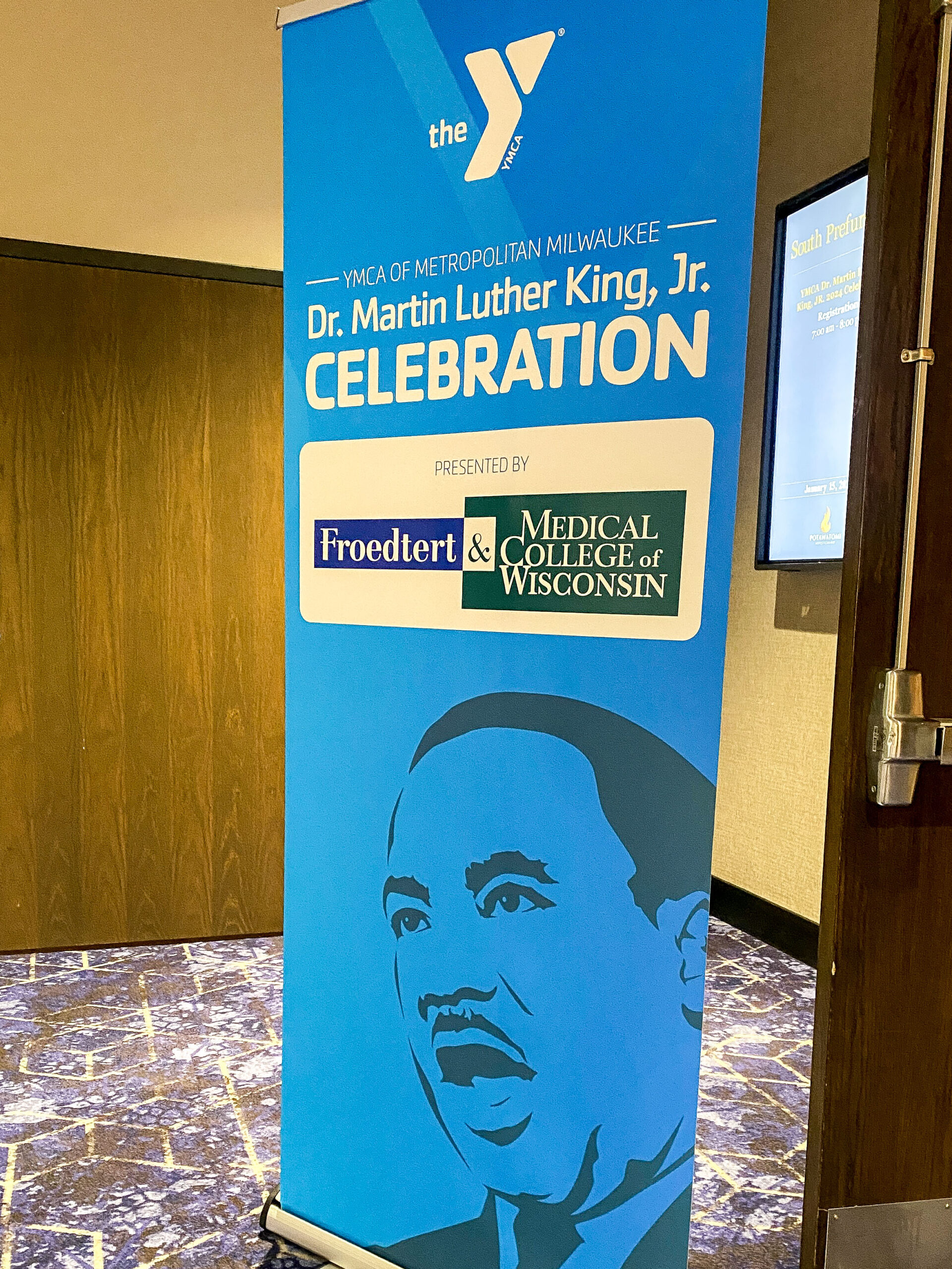 YMC Entryway Banner MLK Day
