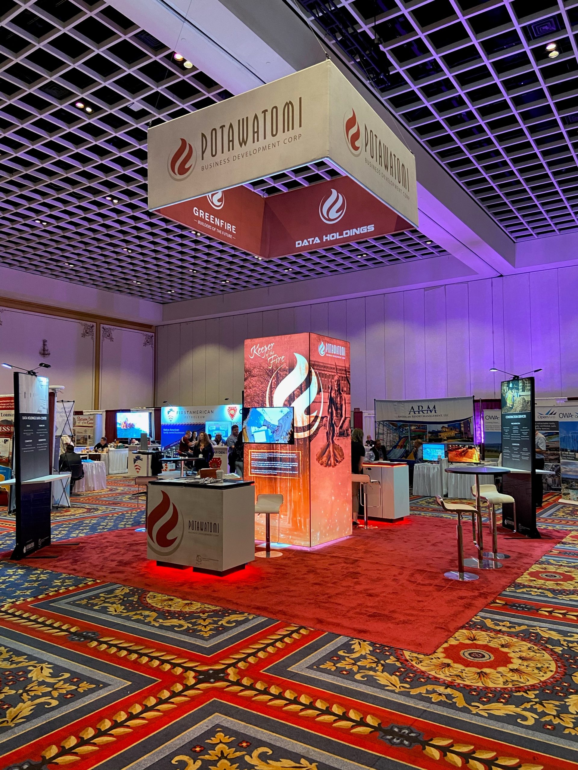 Greenfire RES 2021 booth